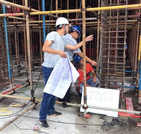桂華分公司：堅(jiān)守崗位，端午節(jié)建設(shè)工地不停歇