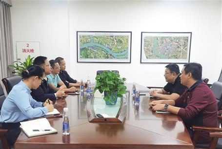 賴海標(biāo)、陶禮智到柳州祥云集團座談交流