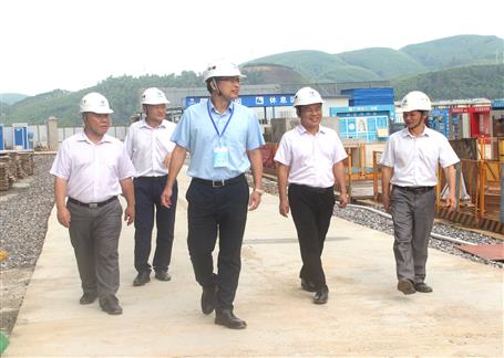 歐志永到冶建象州項(xiàng)目開(kāi)展2022年上半年質(zhì)量安全綜合大檢查