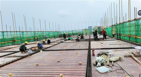 【奮戰(zhàn)三季度 打贏攻堅戰(zhàn)】冶建桂海分公司項目緊盯節(jié)點加快推進